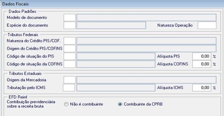 Então o sistema vai apresentar: