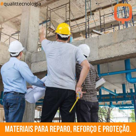 Materiais para reparo, reforço e proteção.