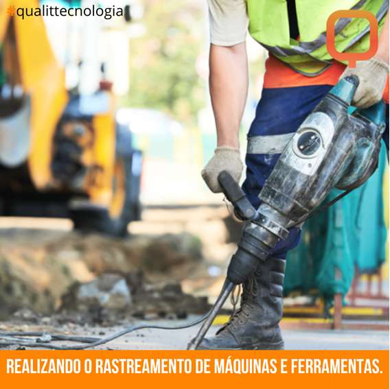 Realizando o rastreamento de máquinas e ferramentas.