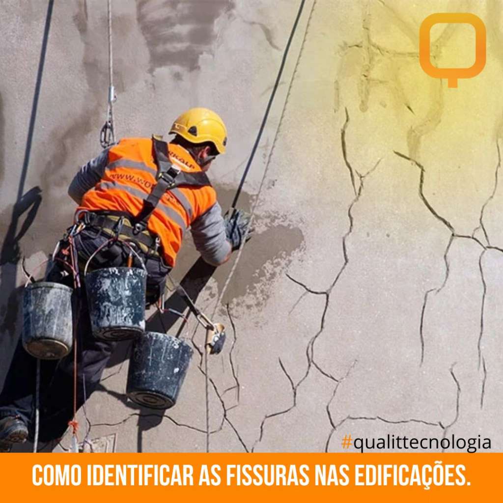 Como identificar as fissuras nas edificações.